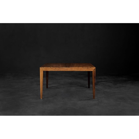 Image 1 of Vintage Scandinavian rosewood coffee table by Severin Hansen for Haslev Møbelfabrik, 1960s