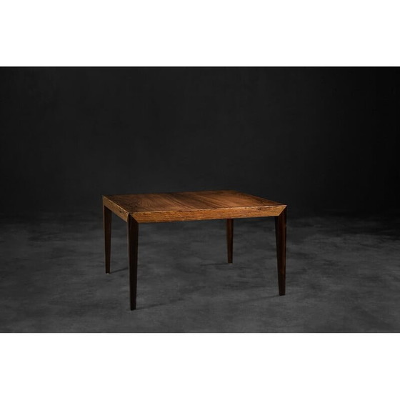 Image 1 of Vintage Scandinavian rosewood coffee table by Severin Hansen for Haslev Møbelfabrik, 1960s