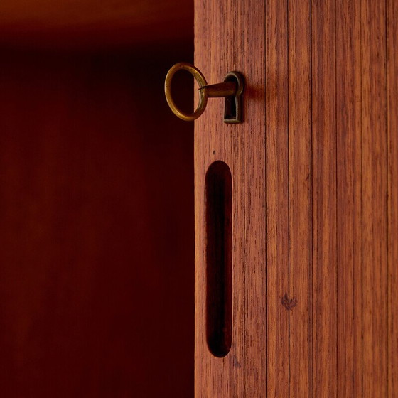 Image 1 of Vintage teak and beech sideboard, Denmark 1960