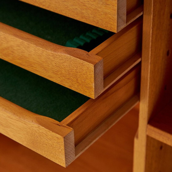 Image 1 of Vintage teak and beech sideboard, Denmark 1960