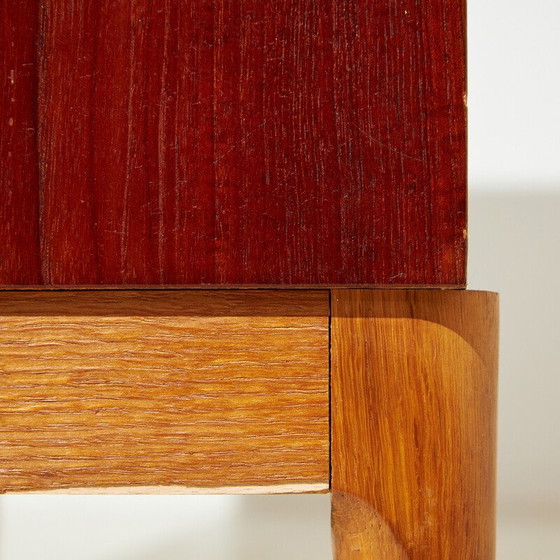 Image 1 of Vintage teak and beech sideboard, Denmark 1960