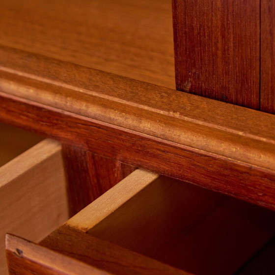 Image 1 of Vintage teak and beech sideboard, Denmark 1960
