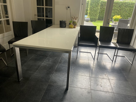 Image 1 of Bert Plantagie table with 6 chairs