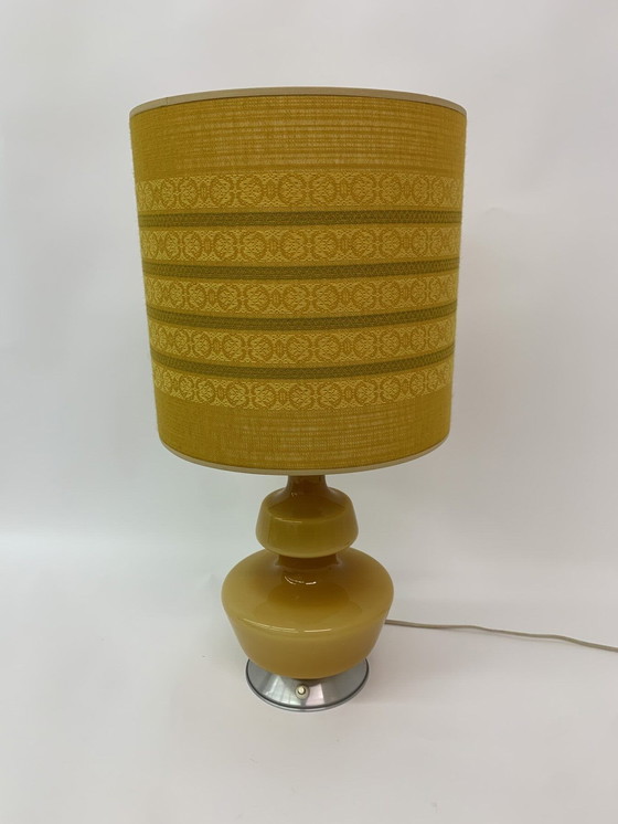 Image 1 of De Rupel Mid-century Glass Table Lamp - 1970s, Belgium