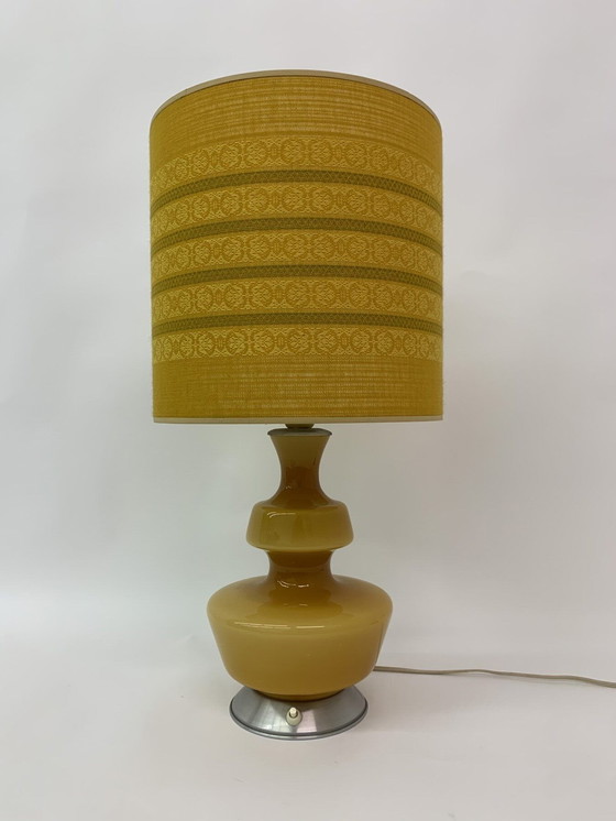 Image 1 of De Rupel Mid-century Glass Table Lamp - 1970s, Belgium