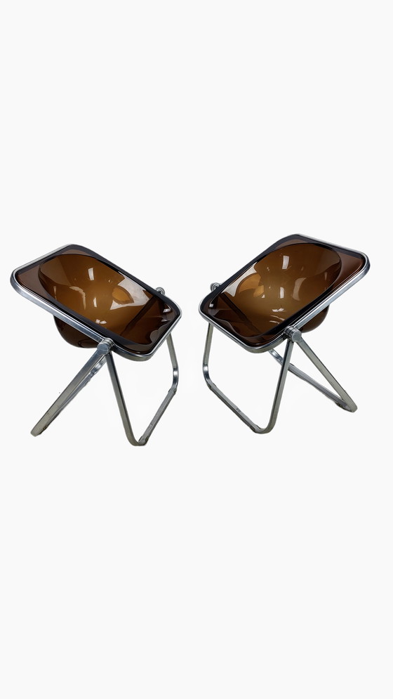 Image 1 of Plona Folding chairs, Giancarlo Piretti 1970S