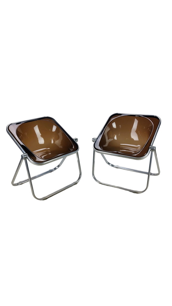 Image 1 of Plona Folding chairs, Giancarlo Piretti 1970S