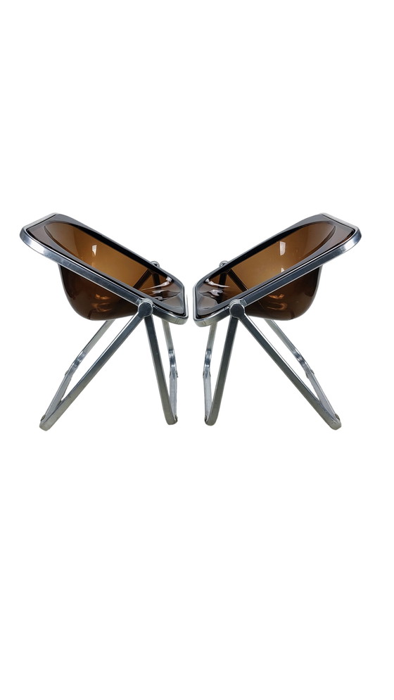 Image 1 of Plona Folding chairs, Giancarlo Piretti 1970S