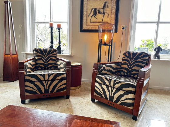 Image 1 of 2x Schuitema Decoforma Frank Armchairs