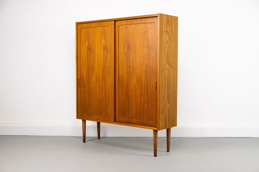 Danish Teak Cabinet by Carlo Jensen for Hundevad & Co, 1960s