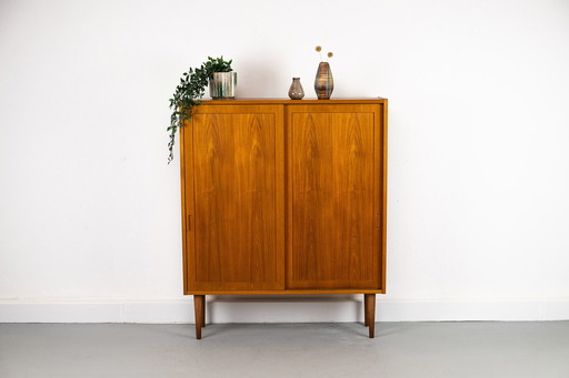 Danish Teak Cabinet by Carlo Jensen for Hundevad & Co, 1960s