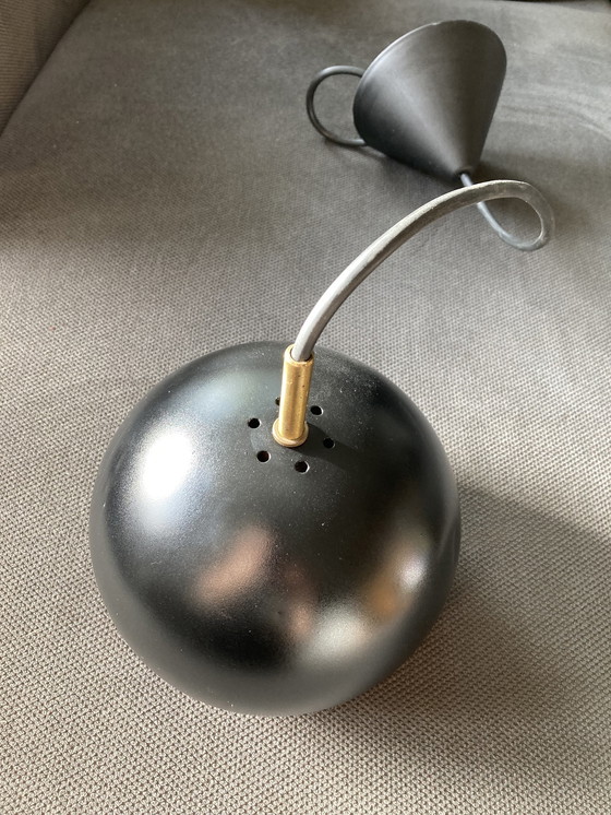 Image 1 of Lampada a sospensione vintage a forma di bulbo oculare