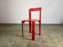 Lot de 4 chaises vintage Bruno Rey Kusch & Co Design des années 1970