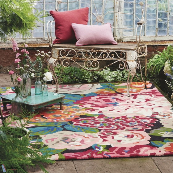 Image 1 of Tapis Brink & Campman Sanderson Rose & Peony