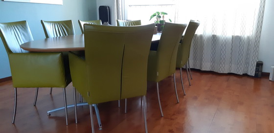 Image 1 of Set da pranzo Bert Plantagie con 8 sedie e un tavolo Artifort