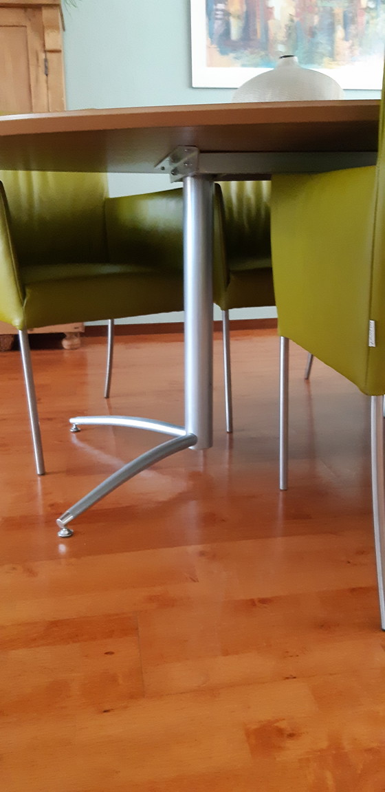 Image 1 of Set da pranzo Bert Plantagie con 8 sedie e un tavolo Artifort