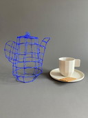 3D draw teapot - Blue