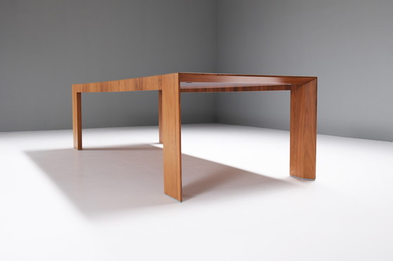 Image 1 of El Dom table + 6 Cab 413 chairs - Hannes Wettstein/Mario Bellini - CASSINA Italy