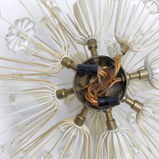 Image 1 of Stejnar Flush Mount ‘Dandelion’ Chandelier for Rupert Nikoll