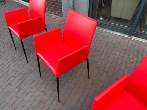 4x Ondarreta Moka chairs, set