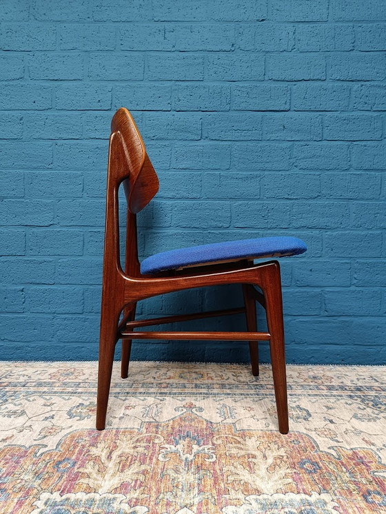 Image 1 of 4x Vintage Van Teeffelen Hamar Chairs