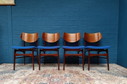 4 sedie vintage Van Teeffelen Hamar