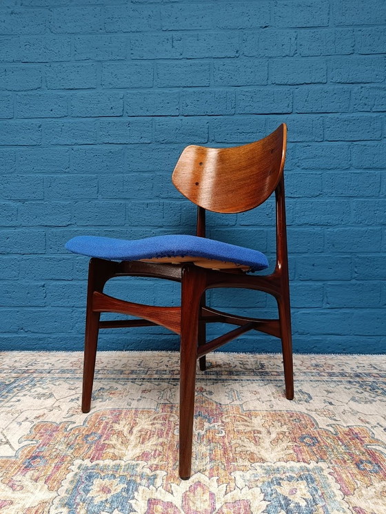 Image 1 of 4x Vintage Van Teeffelen Hamar Chairs