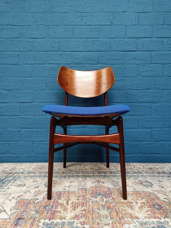 Image 1 of 4x Vintage Van Teeffelen Hamar Chairs