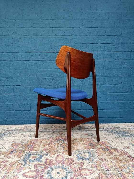 Image 1 of 4x Vintage Van Teeffelen Hamar Chairs
