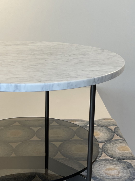 Image 1 of Leolux Tampa round double coffee table