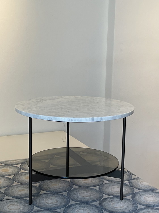 Image 1 of Leolux Tampa round double coffee table