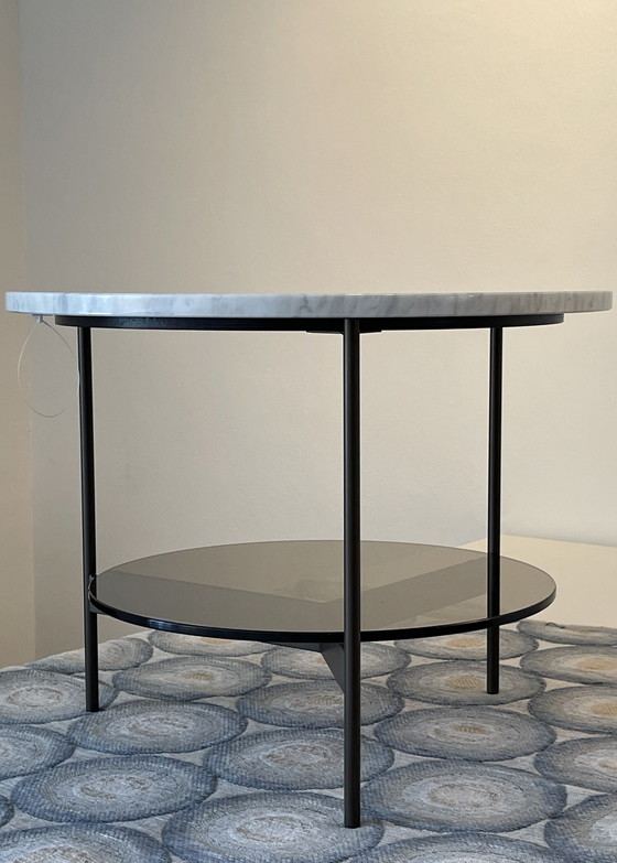 Image 1 of Leolux Tampa round double coffee table