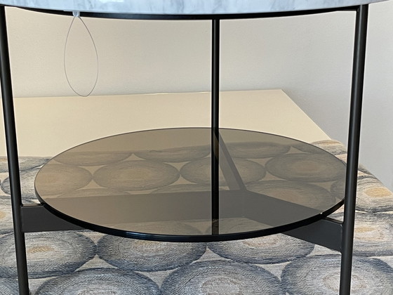 Image 1 of Leolux Tampa round double coffee table