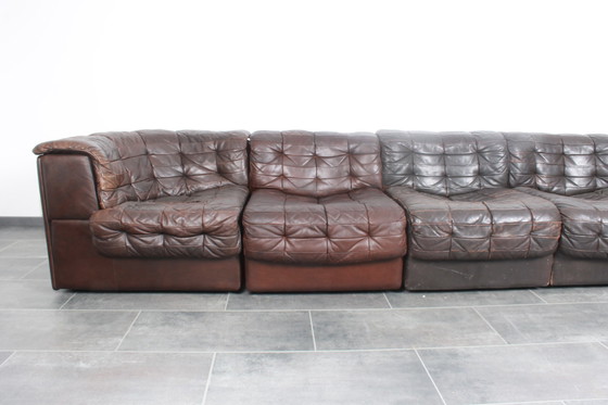 Image 1 of The Sede DS11 lounge sofa in brown leather