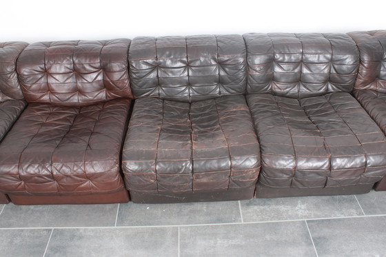 Image 1 of The Sede DS11 lounge sofa in brown leather