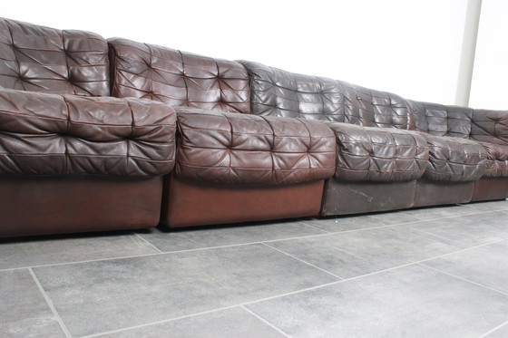 Image 1 of The Sede DS11 lounge sofa in brown leather