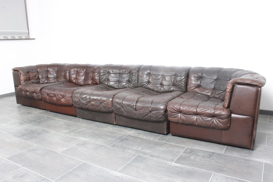 Image 1 of The Sede DS11 lounge sofa in brown leather