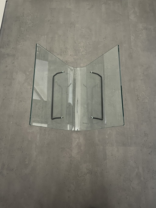 Fiam Italia Glass Magazine Rack