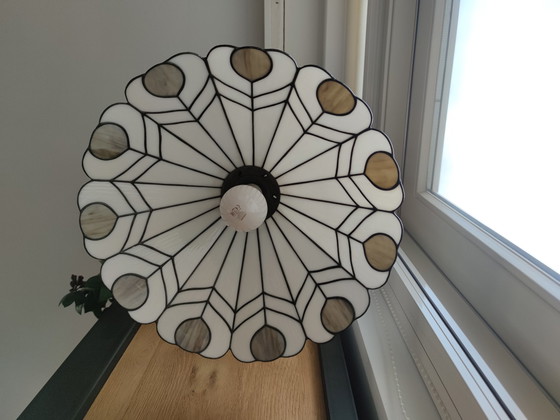 Image 1 of Tiffany style hanging lamp from the 60s/70s