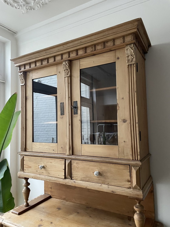 Image 1 of Antique French Buffet Cabinet