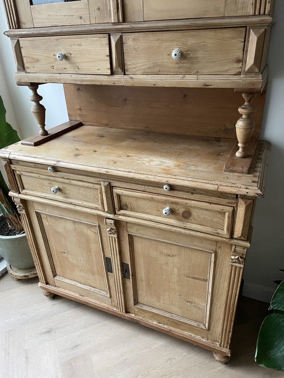 Image 1 of Antique French Buffet Cabinet