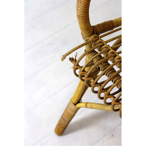 Image 1 of Vintage rattan living room set, Czechoslovakia 1960s