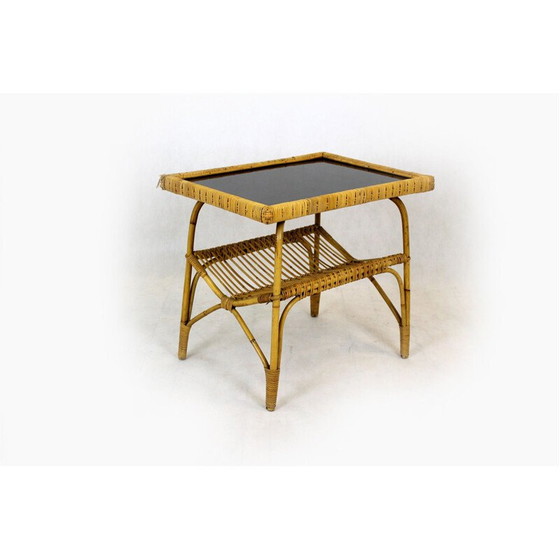 Image 1 of Vintage rattan living room set, Czechoslovakia 1960s