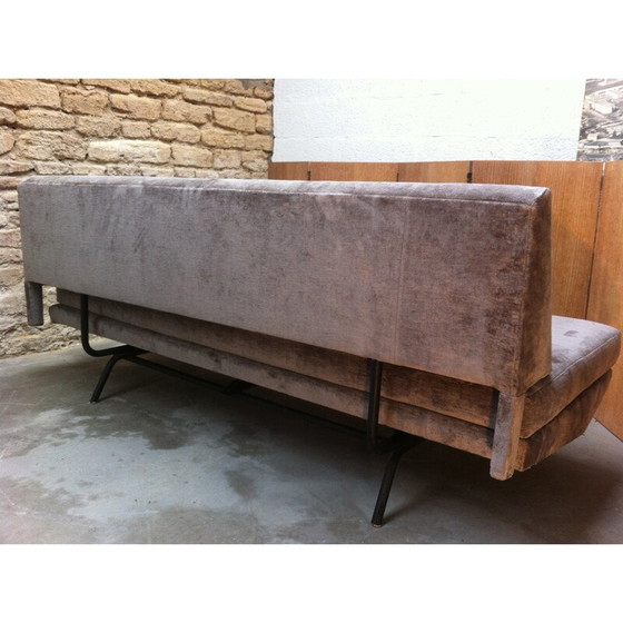 Image 1 of Sofá cama gris de mediados de siglo, Italia, década de 1960