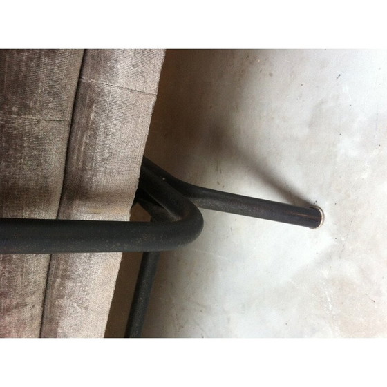 Image 1 of Sofá cama gris de mediados de siglo, Italia, década de 1960