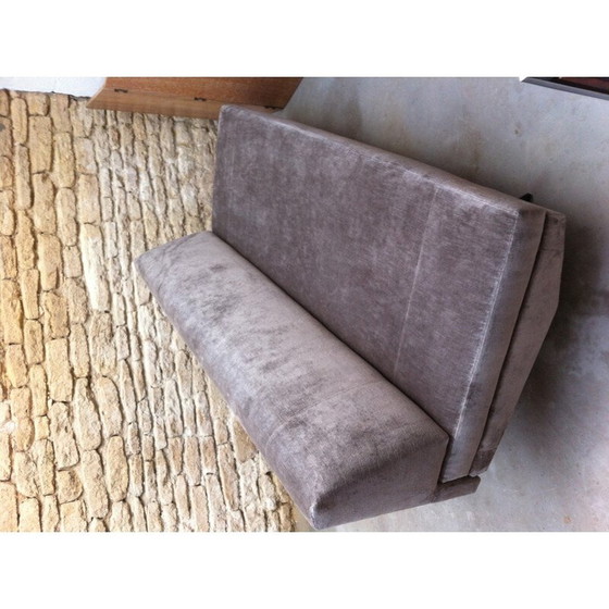 Image 1 of Sofá cama gris de mediados de siglo, Italia, década de 1960