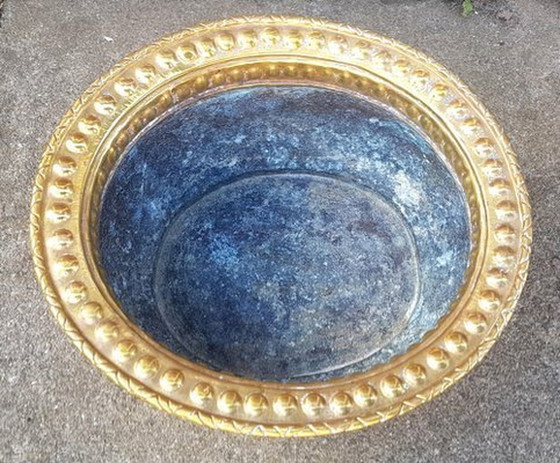 Image 1 of Handmade Brass Bowl By Egidio Casagrande, 1950S