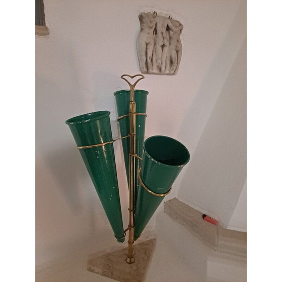 Image 1 of Mid-century Italian modernist umbrella stand, 1950s