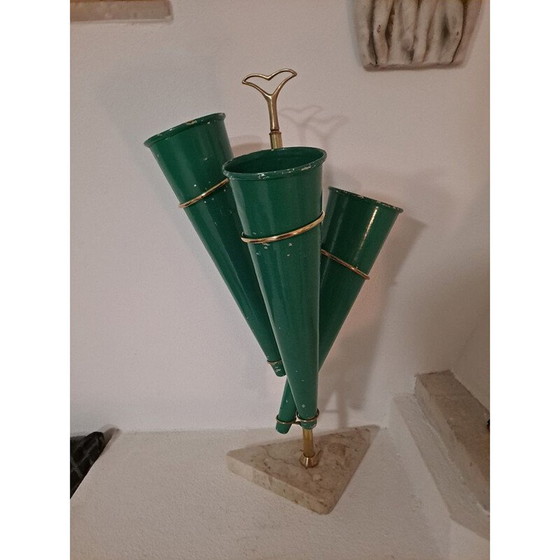 Image 1 of Mid-century Italian modernist umbrella stand, 1950s