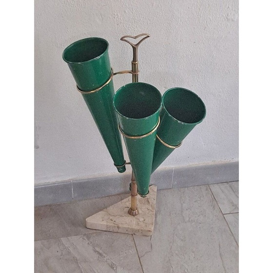 Image 1 of Mid-century Italian modernist umbrella stand, 1950s